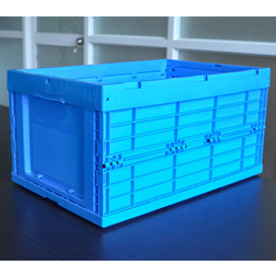 600*400*308 mm collapsible crate without lid plastic foldable storage box and bin