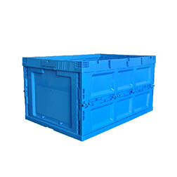 ZJXS6544345W blue color collapsible storage container without lid