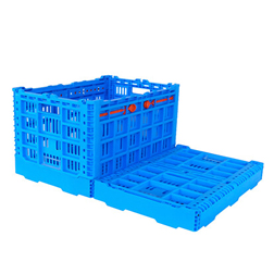 535*360*312 mm farm use plastic folding box collapsible crate