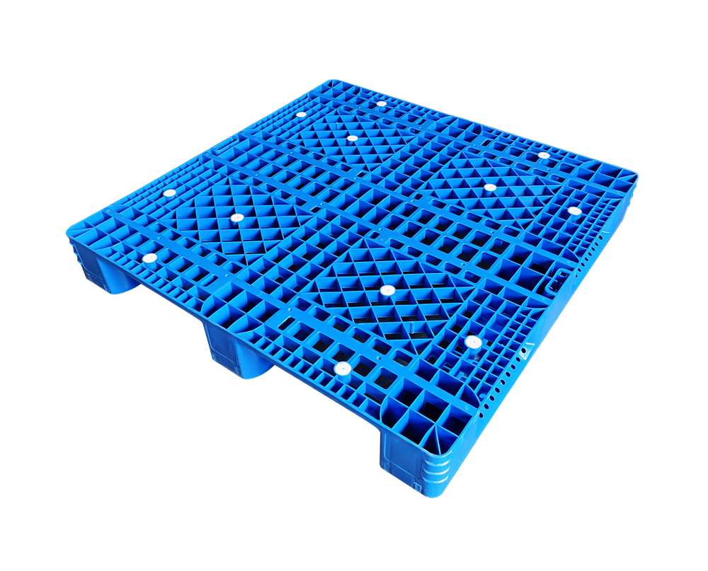 Janpanese type 1100x1100x155 mm mesh type PP material durable reusable Plastic pallet